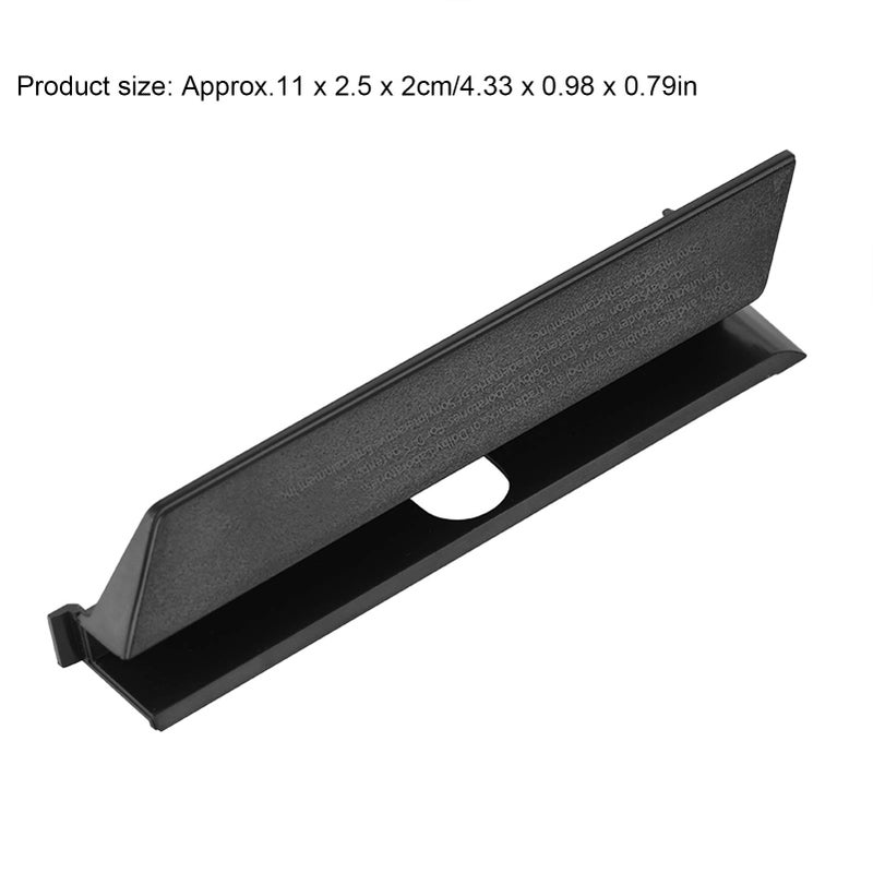 Brrnoo HDD Hard Drive Slot Cover Door Flap for Pro Black Plastic HDD Hard Drive Slot Cover Door Flap for Pro Console - Image 5